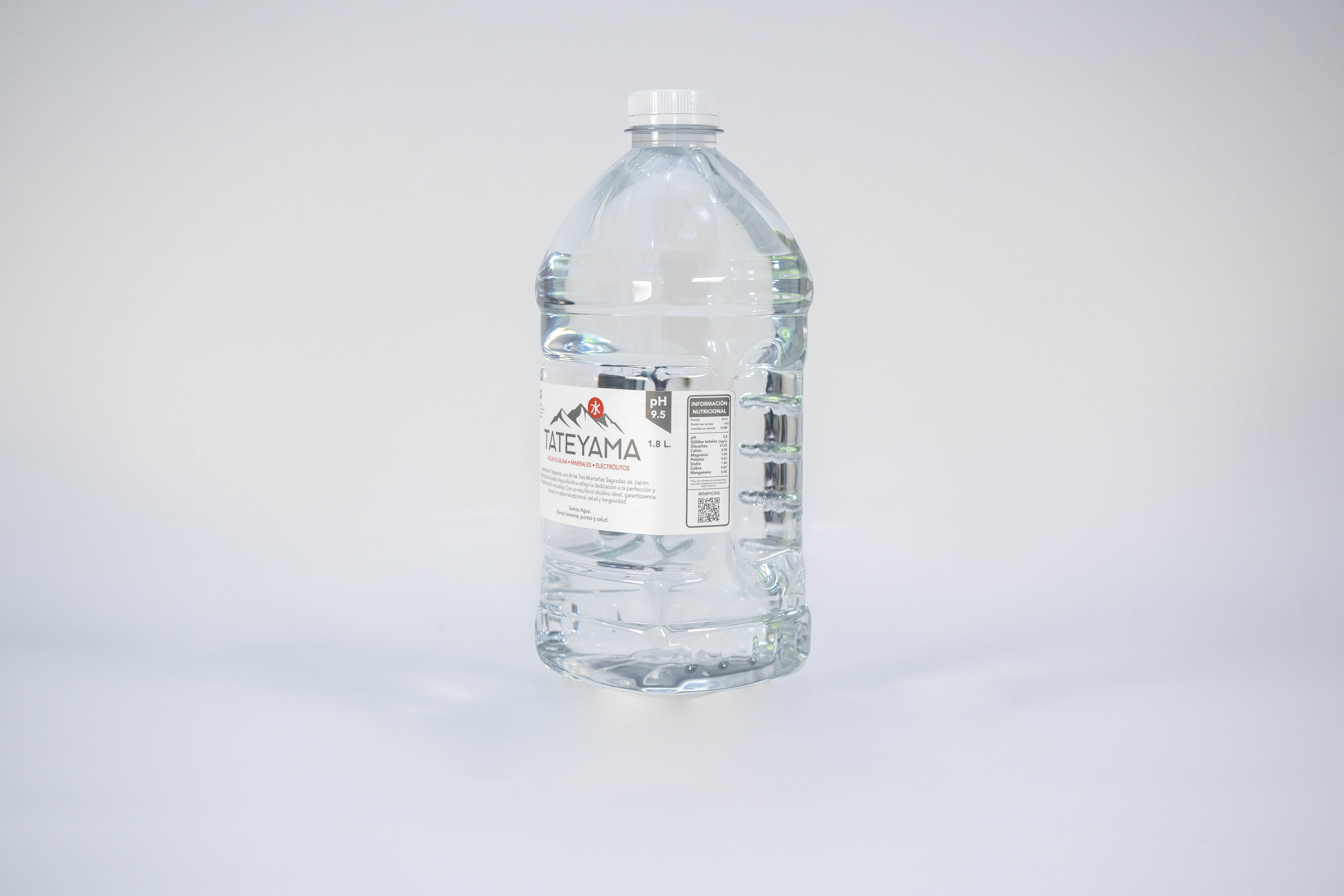 Fardo de 6 Botellas de 1.8 Litros Agua Alcalina